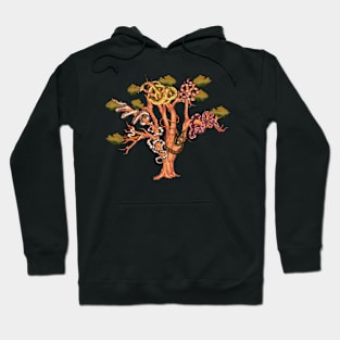 Reptile Owner Animal Lover Tree Nature Pet Snake Hoodie